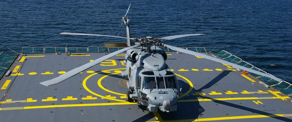 Danmark modtager sine nye Seahawk helikoptere