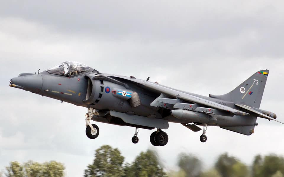 Harrier Jump Jet - flyvere.dk