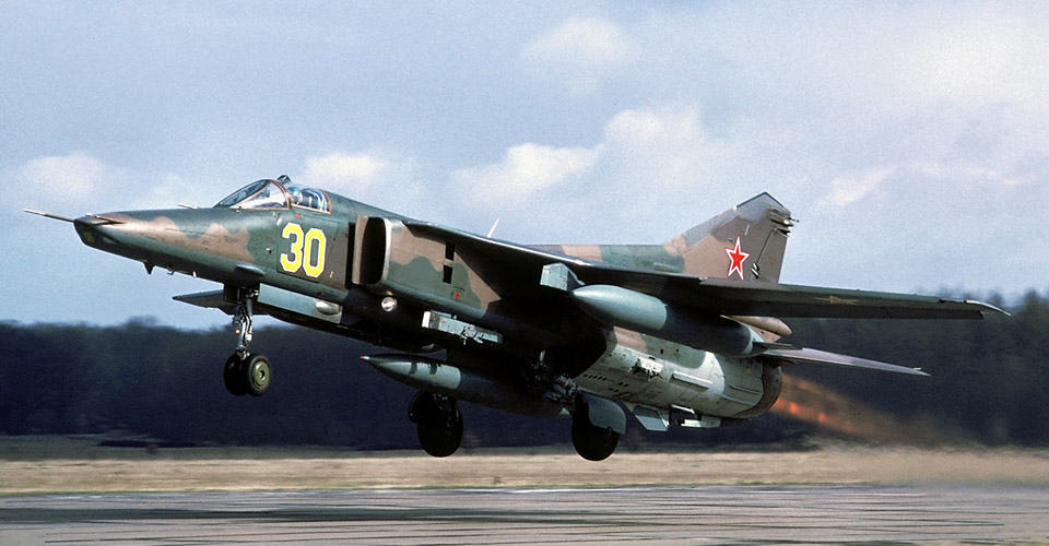 Mikoyan MiG-27 Flogger - flyvere.dk