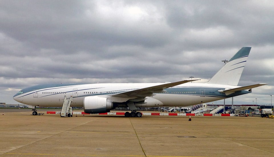 Boeing 777 200LR VIP flyvere.dk