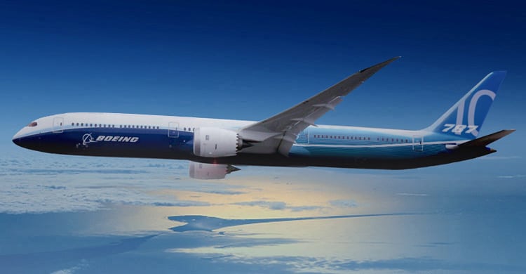 Boeing 787 roll-out. Den nye 787-10 Dreamliner præsenteres idag. Læs mere på Flyvere.dk - website om fly, flyvning og flyvere