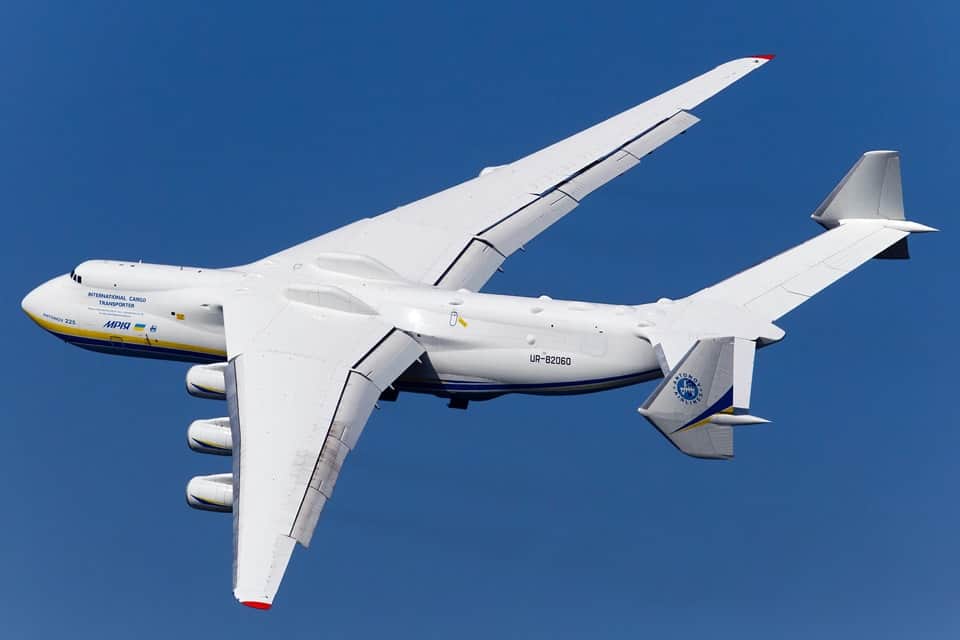 Antonov An-225 Mriya er verdens største fly - flyvere.dk