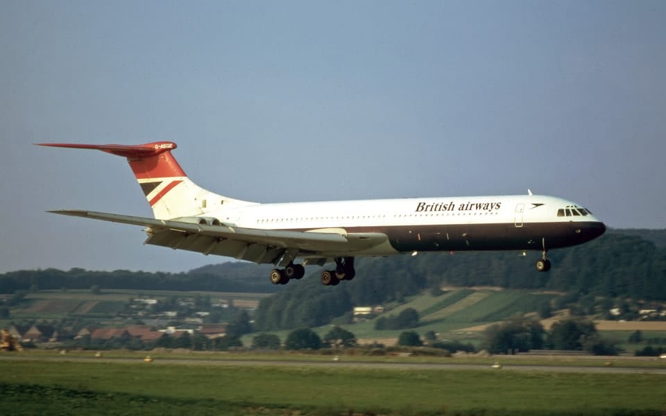 Vickers VC10 er et britisk narrow-body langdistance passagerfly