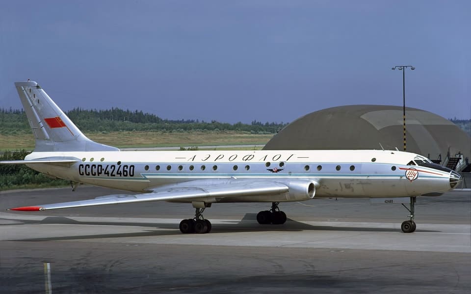 Aeroflot Tupolev Tu-104 - flyvere.dk