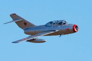 Danish Airshow 2018 - Mikojan-Gurevitj MiG-15. flyvere.dk