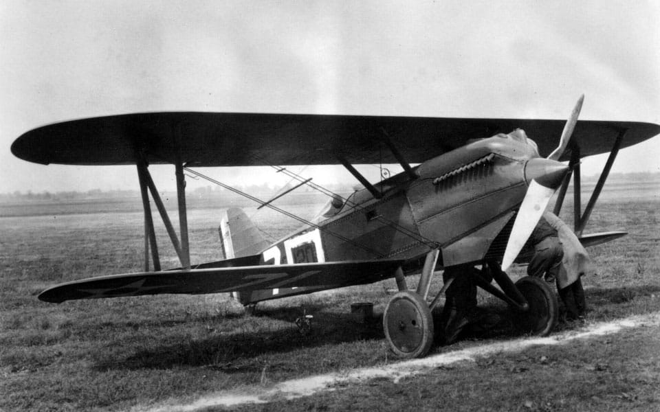 Curtiss P-1 Hawk. Flyvere.dk
