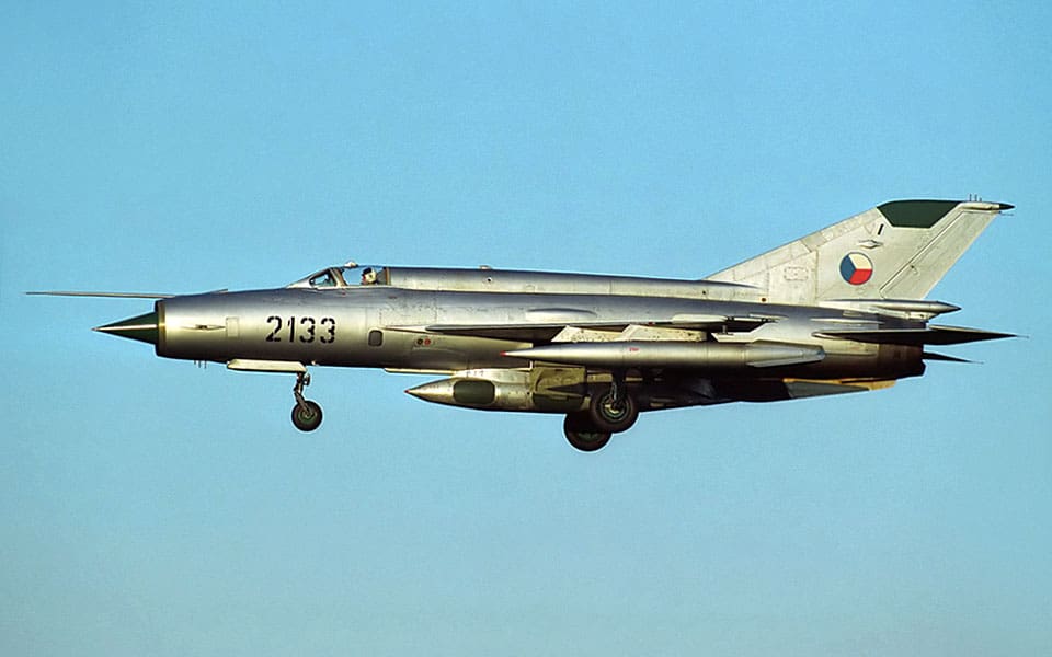 Mikoyan-Gurevich MiG-21 - flyvere.dk