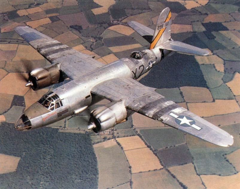 D-dag - USAF Martin B-26 Marauder - flyvere.dk