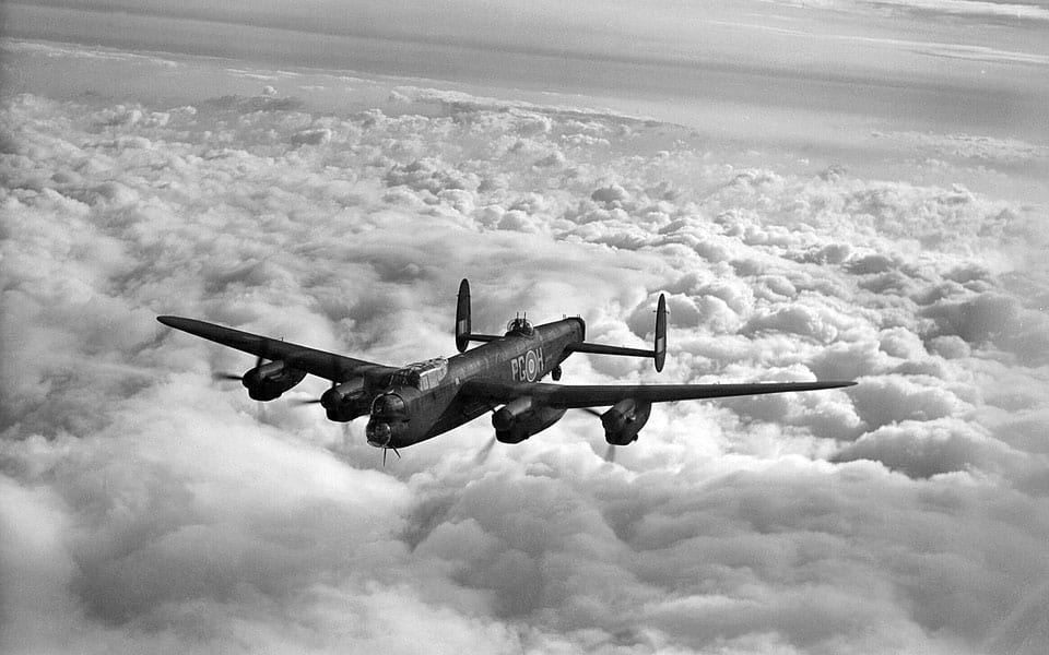 75 året for D-dag i Normandiet. RAF Avro Lancaster - flyvere.dk