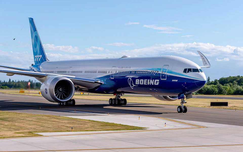 Boeing 777Xs første flyvning - flyvere.dk