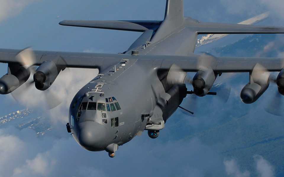 Lockheed C-130 Hercules. USAF Lockheed AC-130U Spectre. flyvere.dk