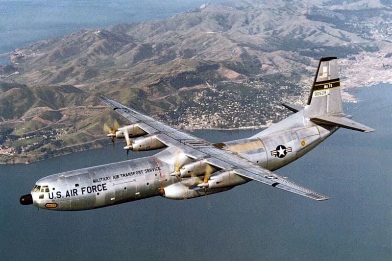 Douglas C-133 Cargomaster - flyvere.dk
