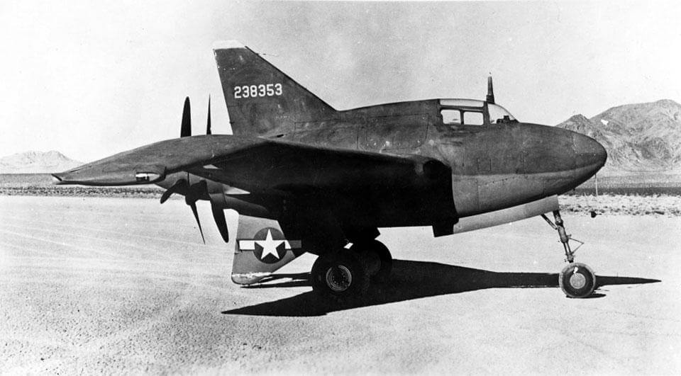 Northrop XP-56 Black Bullet - flyvere.dk